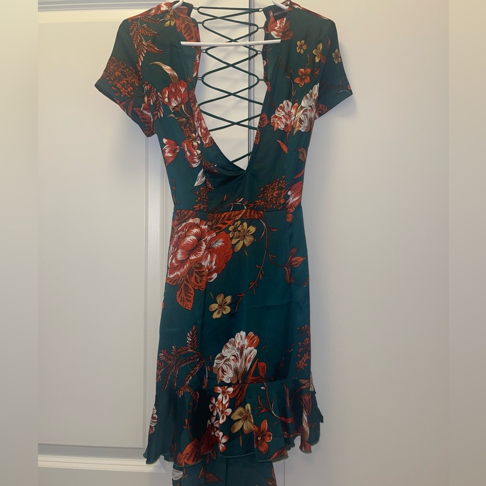 Beautiful and colorful mini dress